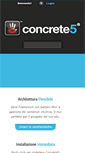 Mobile Screenshot of concrete5.it